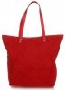 Bőr táska shopper bag Vittoria Gotti piros V915